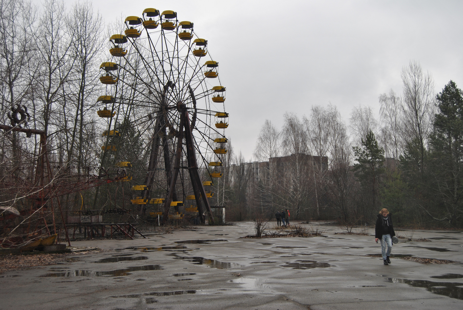 Das bekannteste Riesenrad der Welt in Pripyat