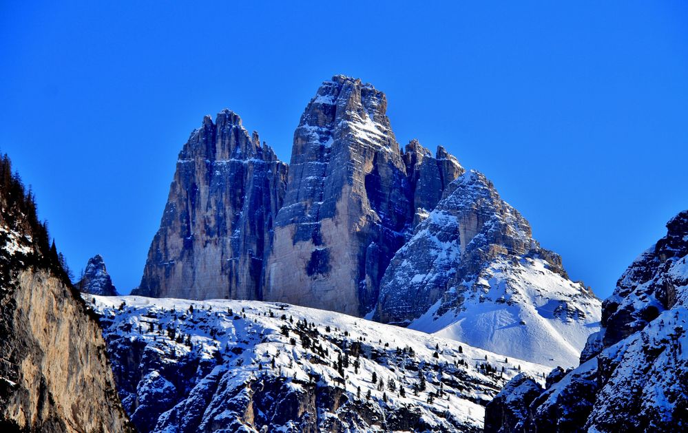 das bekannteste Wahrzeichen der Dolomiten 