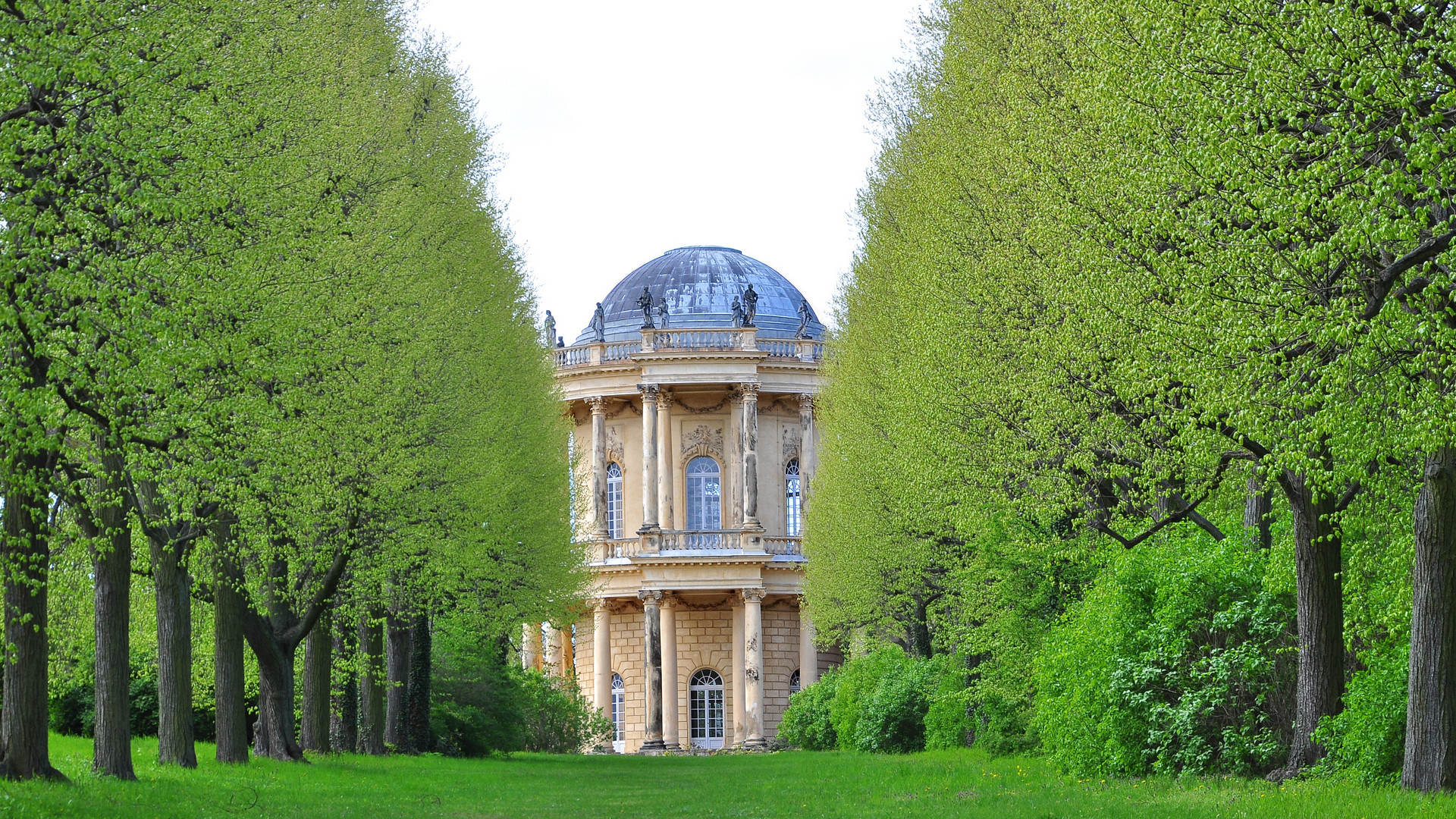 Das Belvedere auf dem Klausberg....