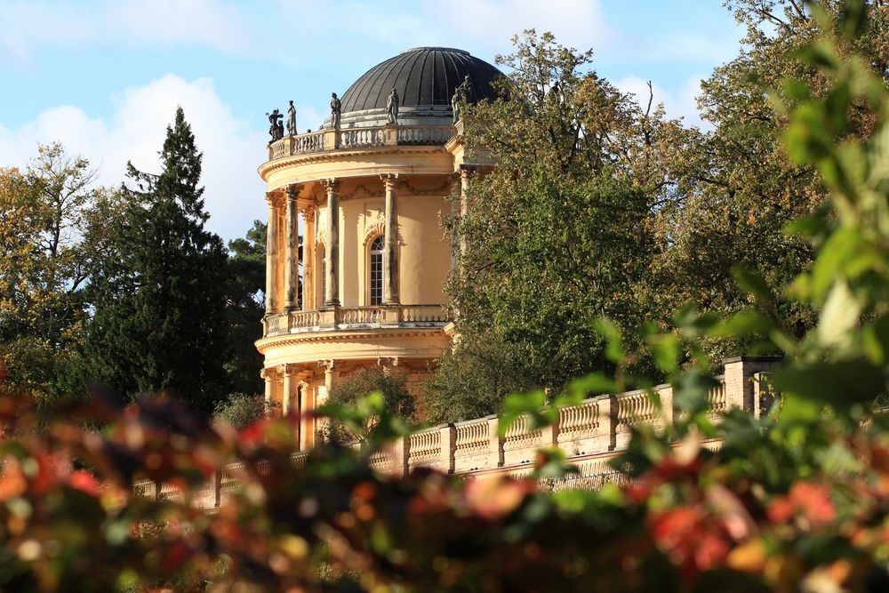 Das Belvedere auf dem Klausberg...