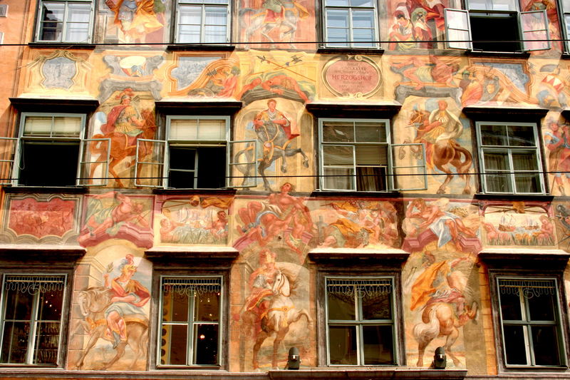 Das bemalte Haus in Graz Foto & Bild | architektur ...