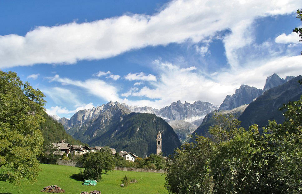 Das Bergdorf Soglio (I)