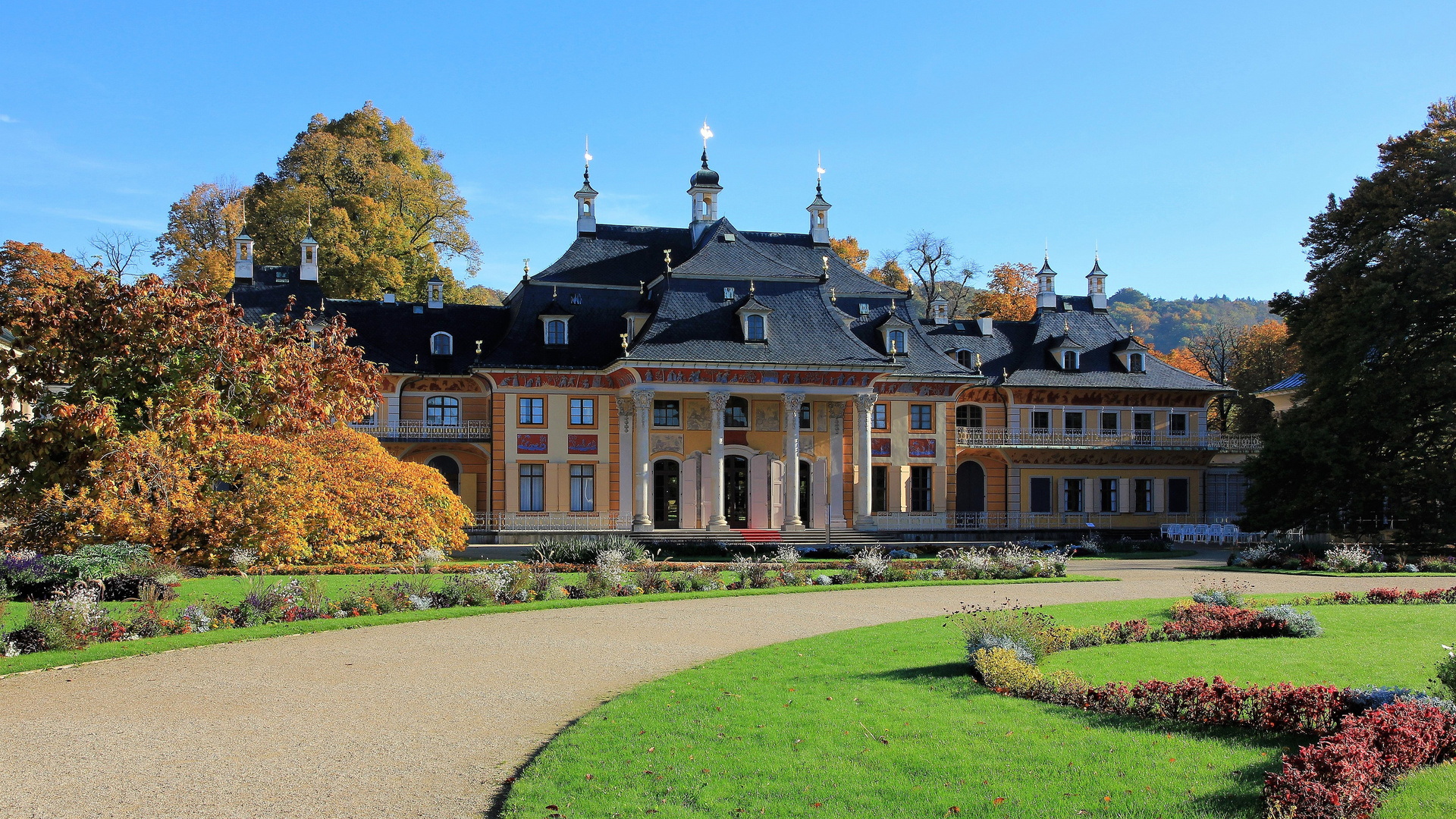 Das Bergpalais in Pillnitz