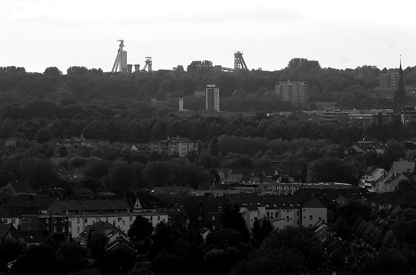 Das Bergwerk am Horizont