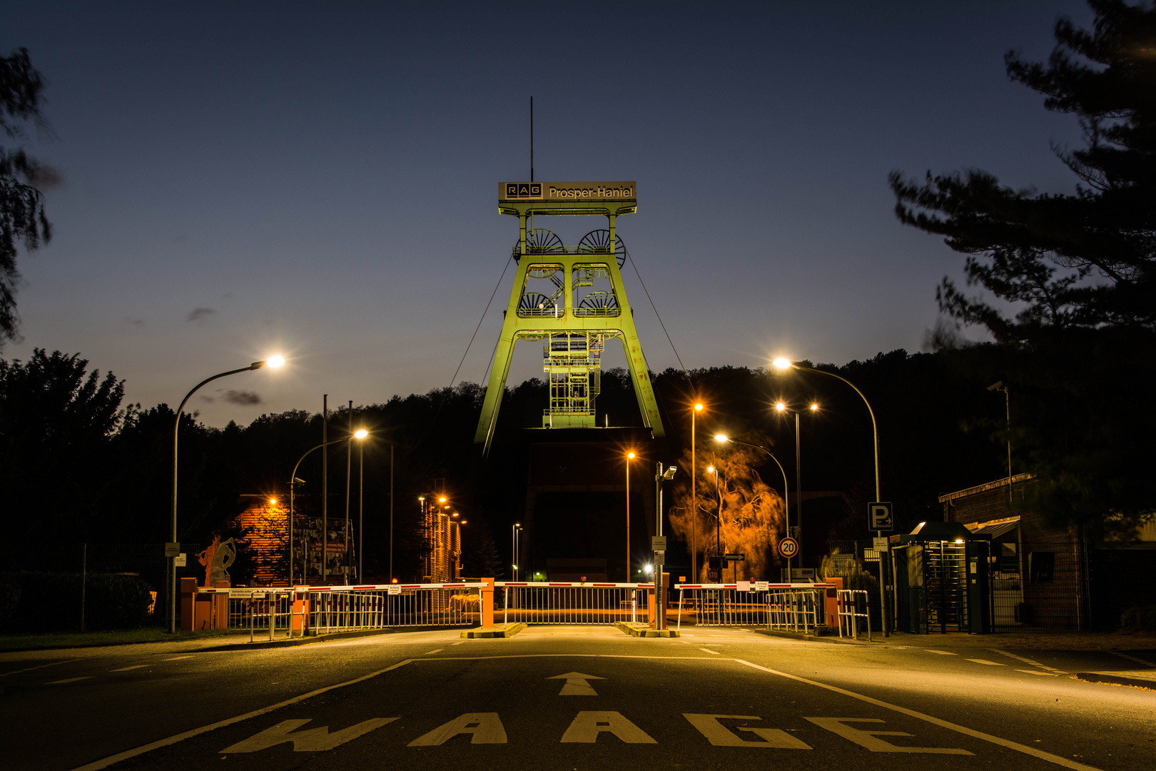 Das Bergwerk Prosper-Haniel in Bottrop