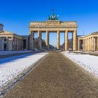 Das Berliner Brandenburger Tor vor 2 Jahren