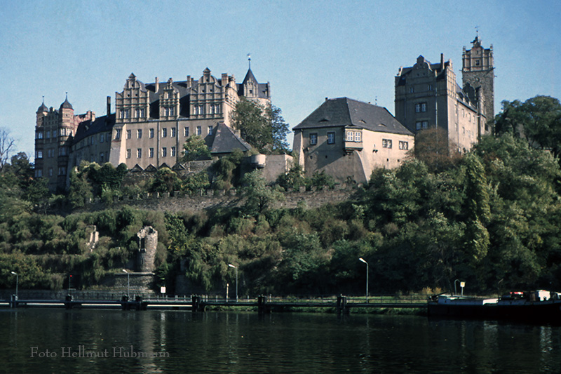 DAS BERNBURGER SCHLOSS IM JAHRE 1968