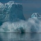 das bersten eines eisberges  - teil zwei