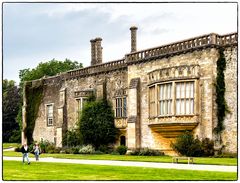 Das berühmte Fenster in Lacock Abbey