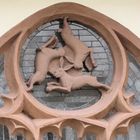 Das berühmte Hasenfenster ... Hoher Dom zu Paderborn...