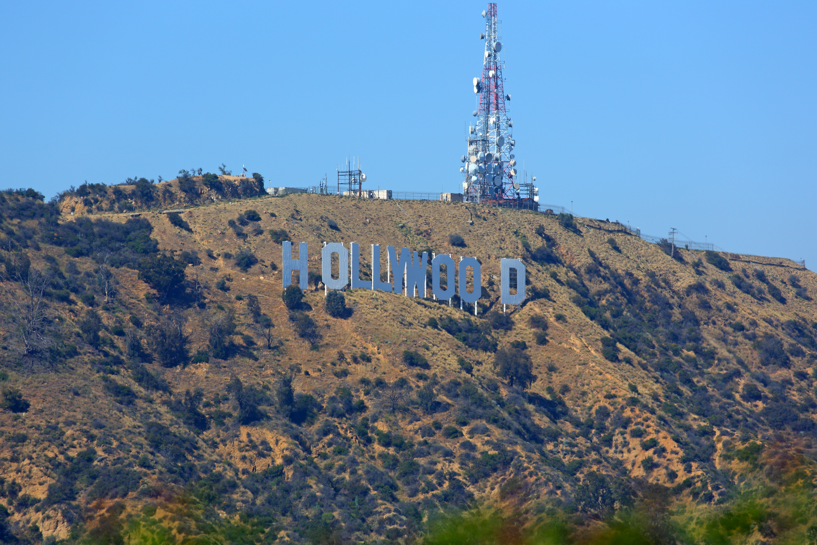 Das berühmte Hollywood Sign in LA