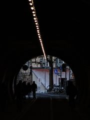 das berühmte Licht am Ende des Tunnels