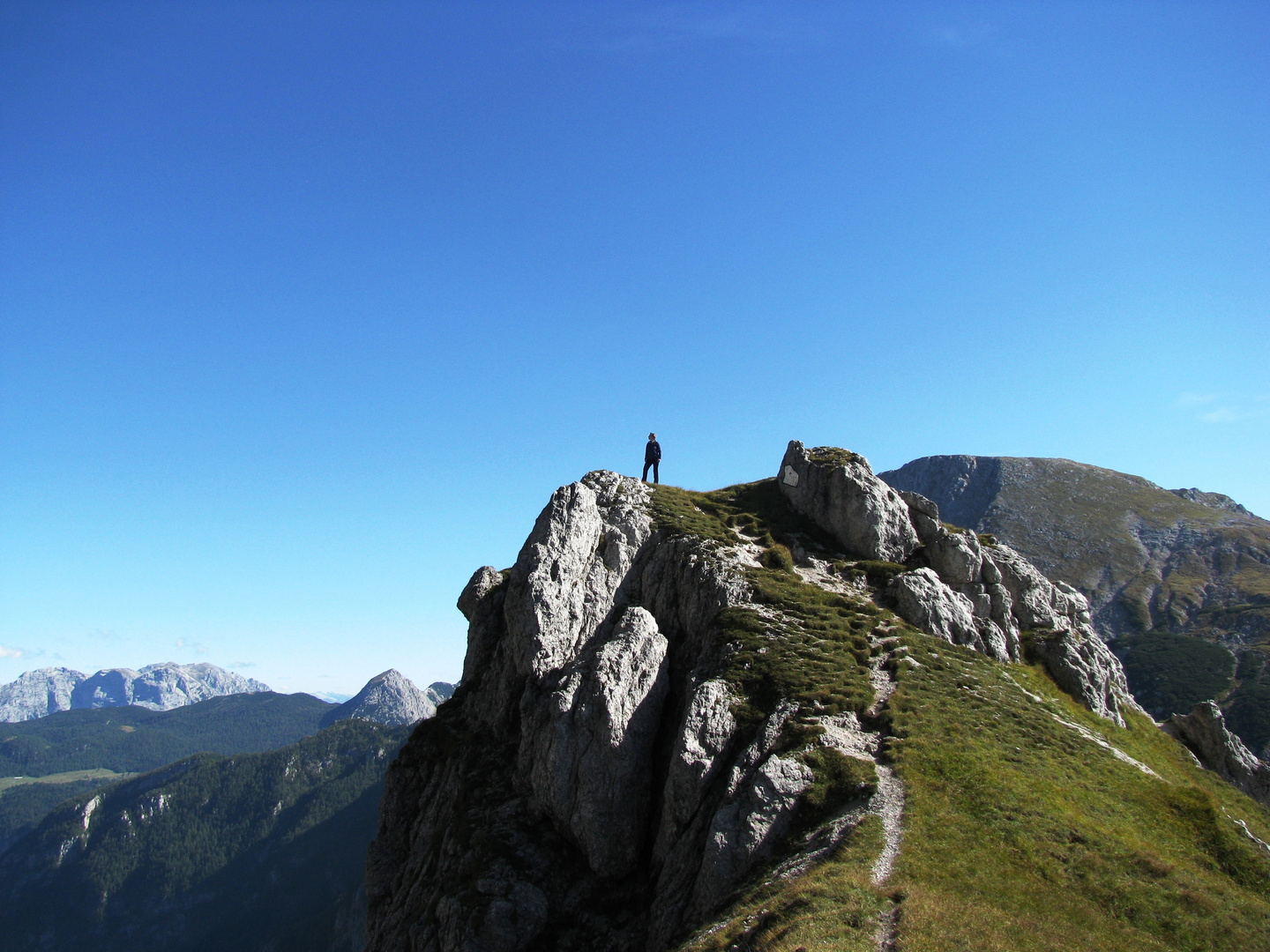 Das bin ich, beim genießen der Bergwelt....;o)