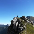 Das bin ich, beim genießen der Bergwelt....;o)