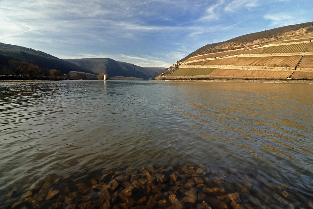 Das Binger Loch und der Mäuseturm