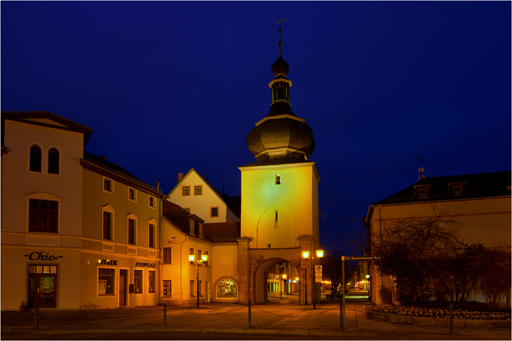 Das Blankenurger Stadttor  Stadttor