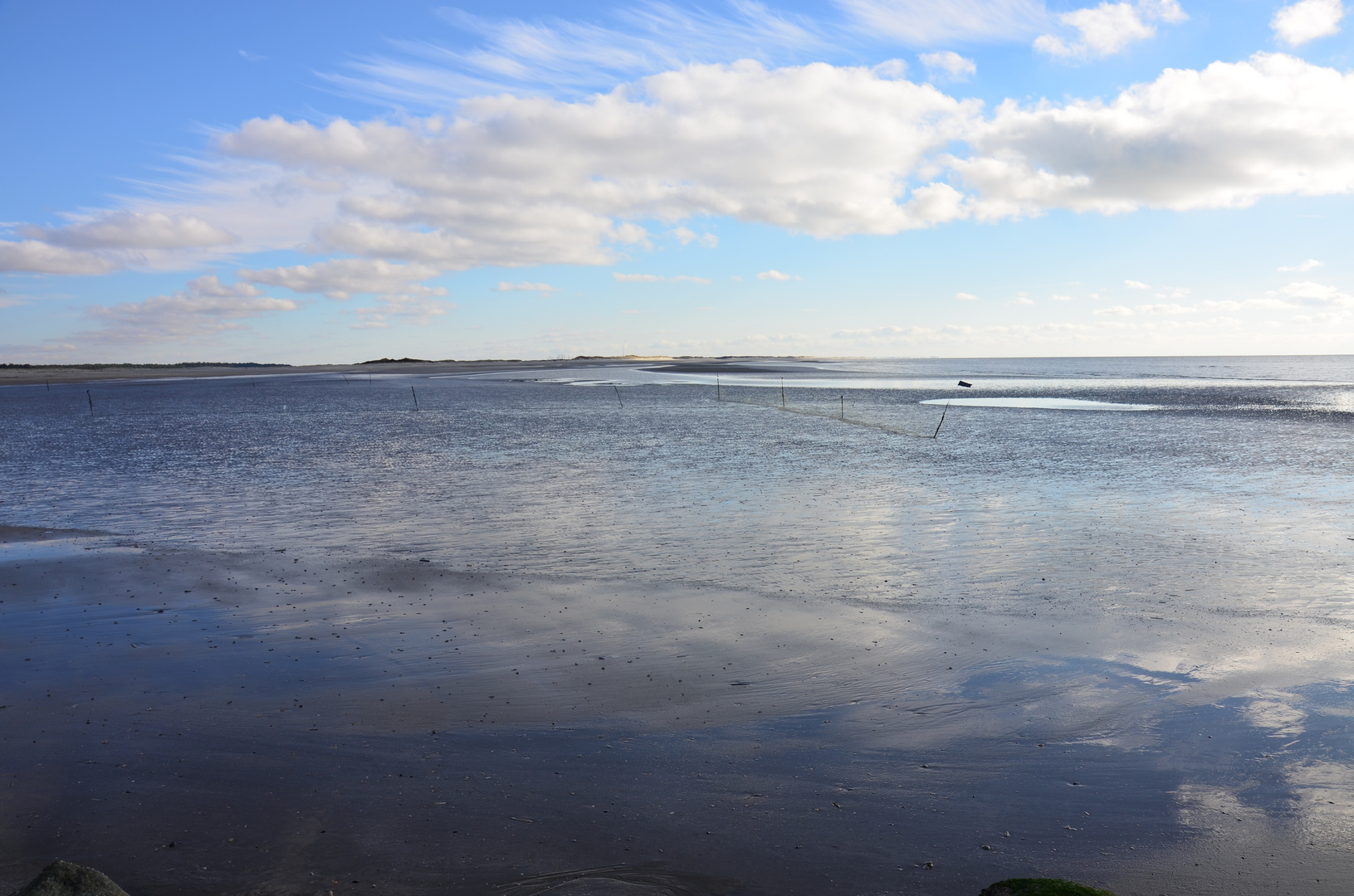 Das Blau auf dem Strand