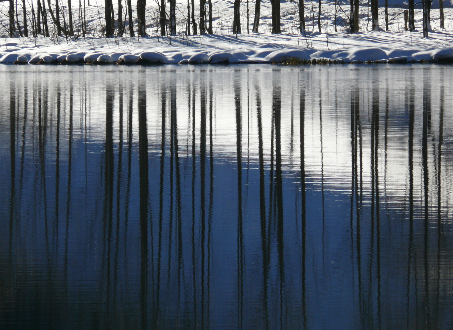 Das Blau des Wassers