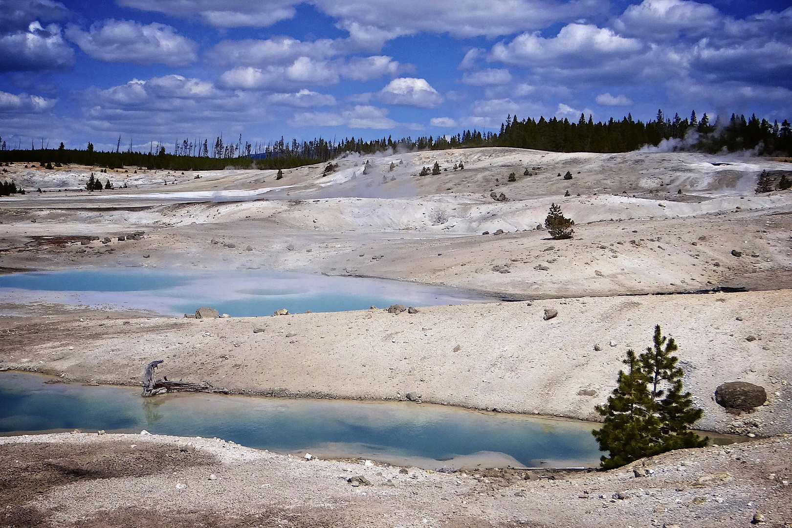 Das Blau vom Yellowstone NP