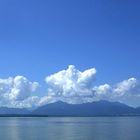 Das blau-weiße bayerische Meer (Chiemsee)