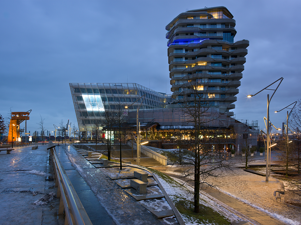 Das blaue Band am Poloturm