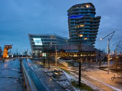 Das blaue Band am Poloturm