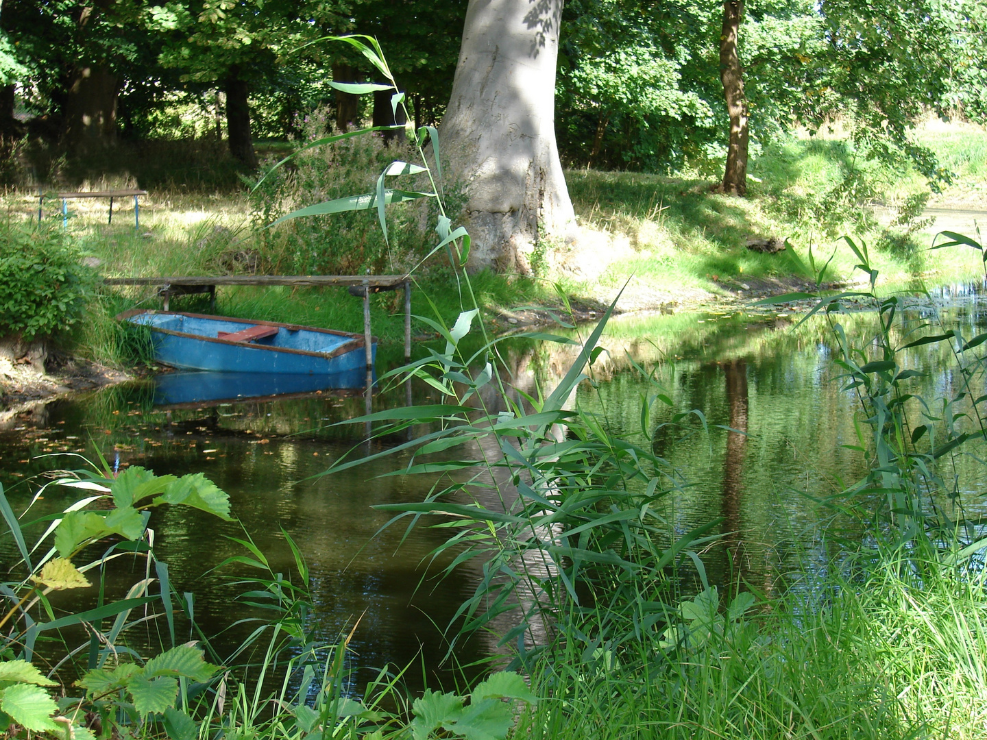 das blaue Boot