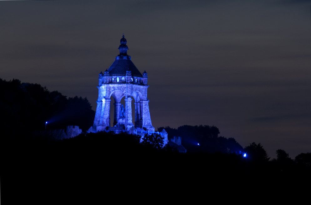 Das blaue Denkmal