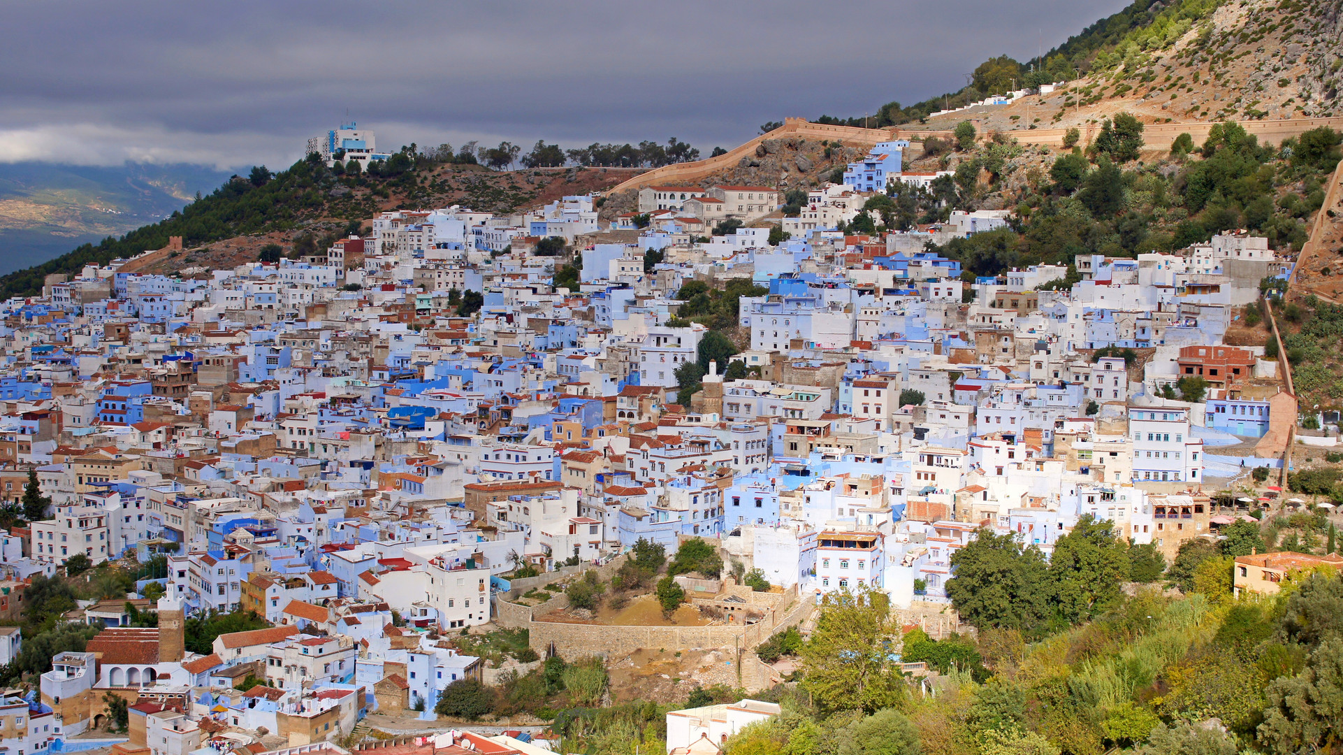 Das blaue Dorf Chefchaouen, Marokko