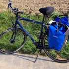 Das blaue Fahrrad