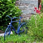 Das blaue Fahrrad