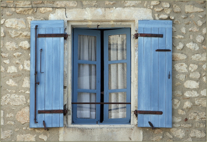 Das blaue Fenster Foto &amp; Bild architektur, fenster