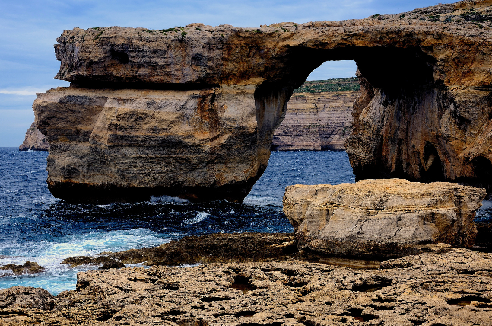 Das blaue Fenster auf Gozo Foto &amp; Bild europe, malta