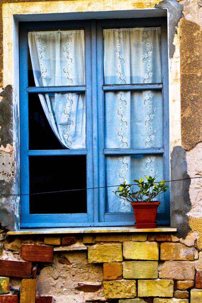 Das blaue Fenster Foto & Bild fenster, italien