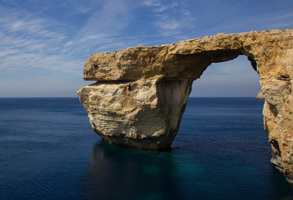 Das Blaue Fenster in Gozo, Malta Foto & Bild landschaft