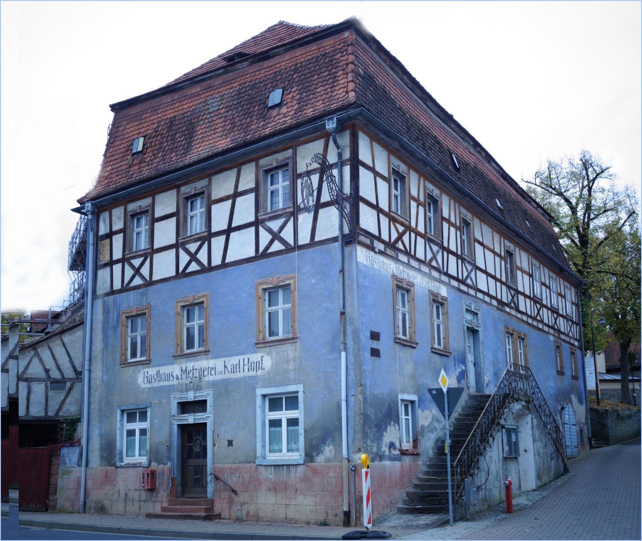 das blaue Haus