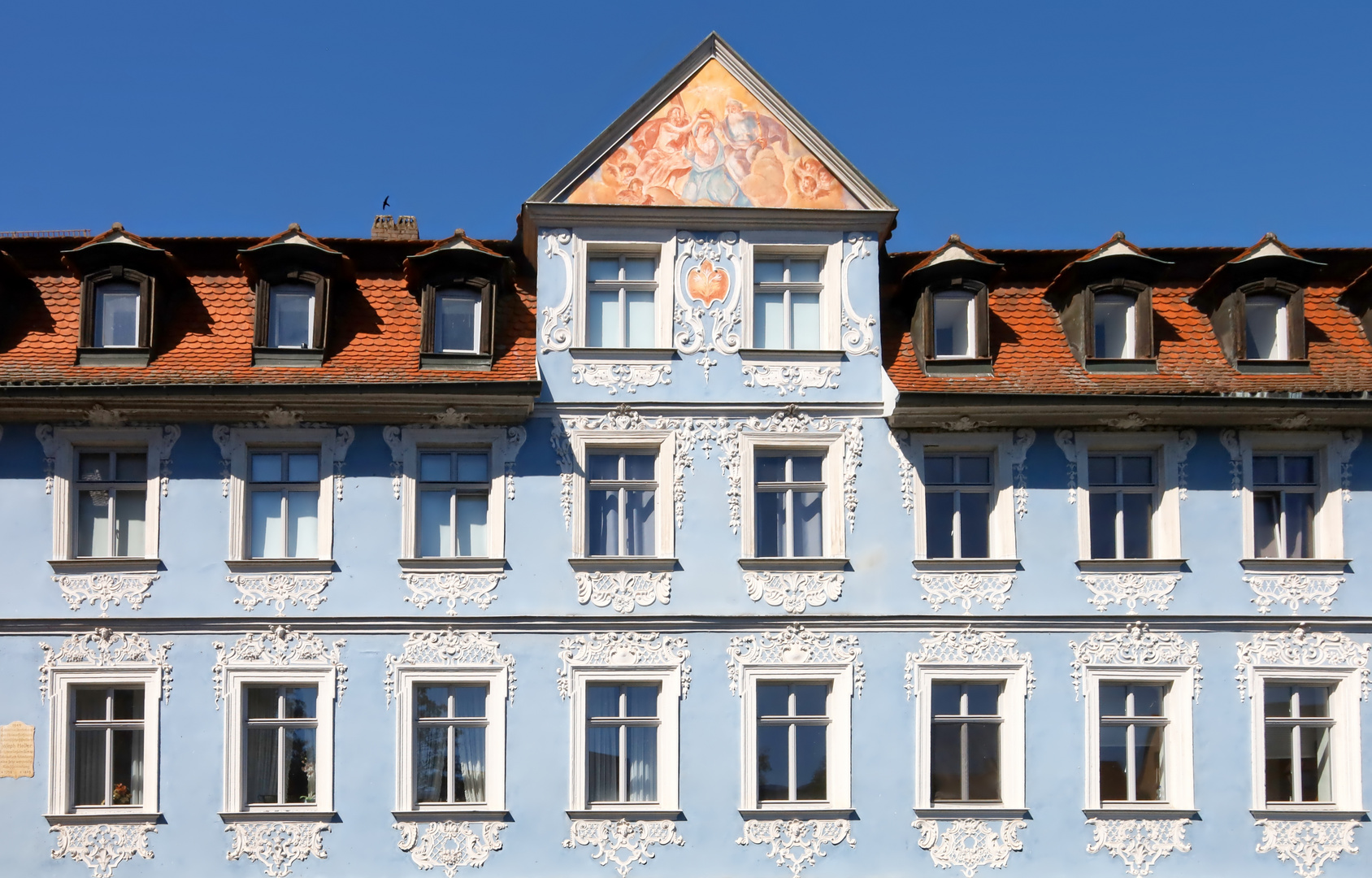 das blaue Haus in Bamberg