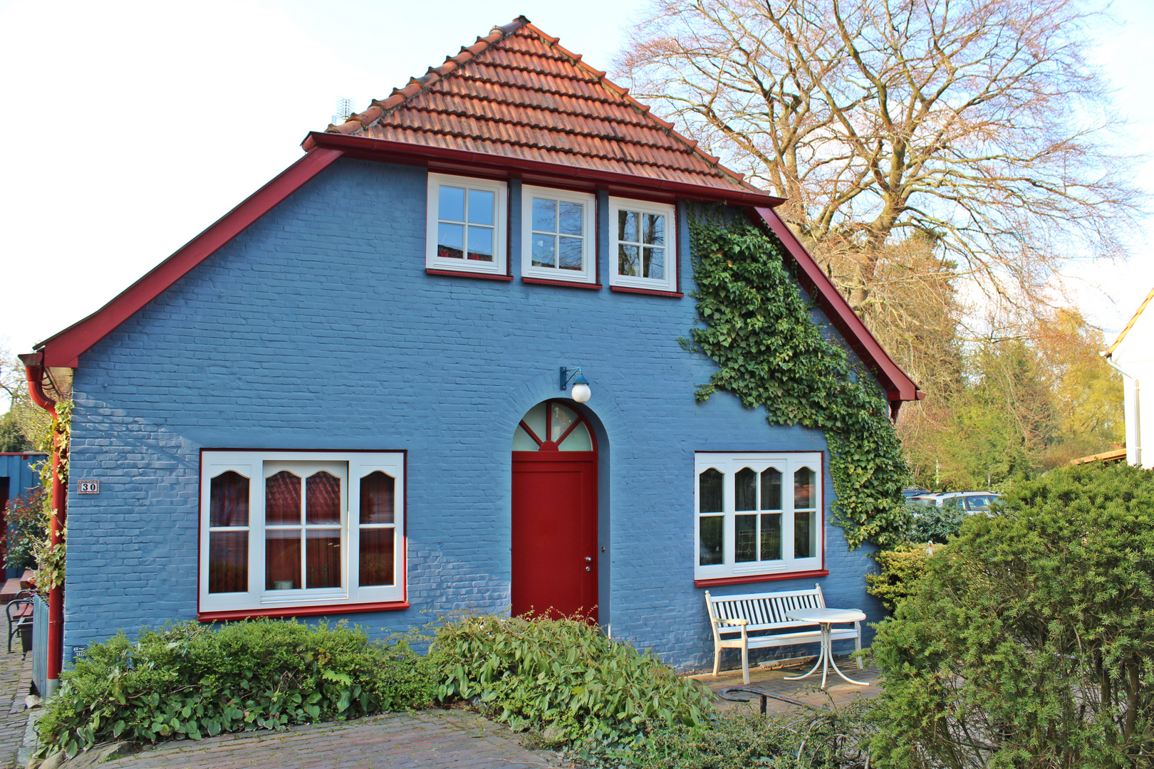 Das blaue Haus in Worpswede