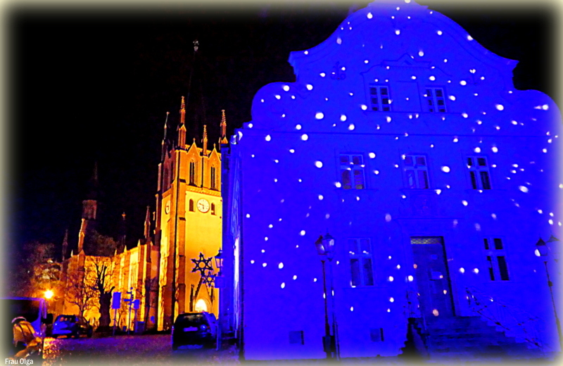 Das blaue Rathaus