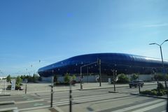 Das blaue Stadion