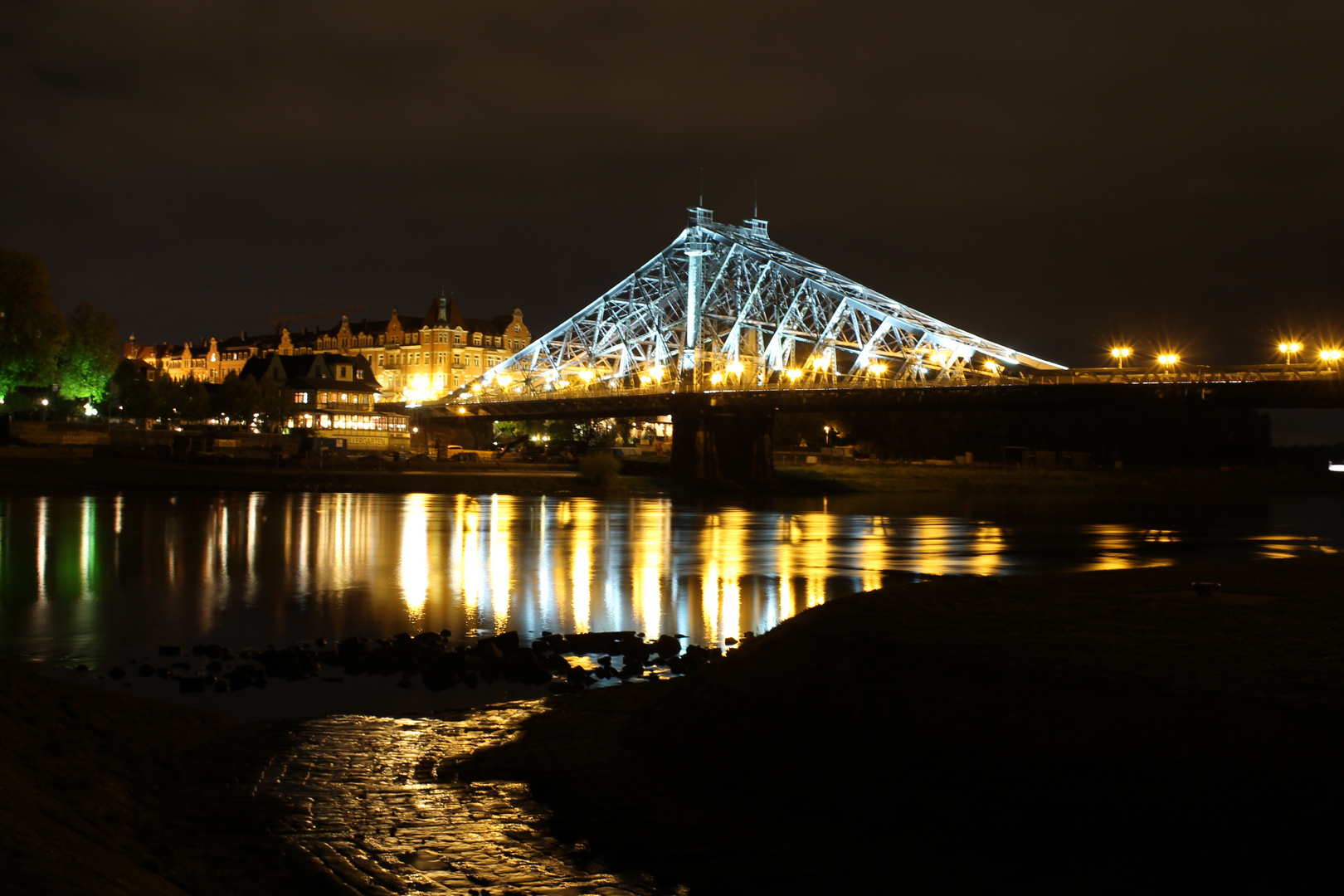 Das "Blaue Wunder" von Dresden