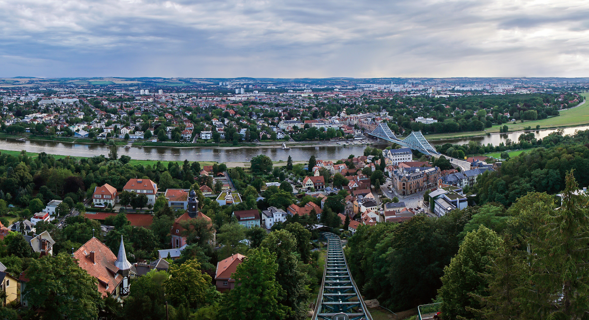 Das "Blaue Wunder" von Dresden !