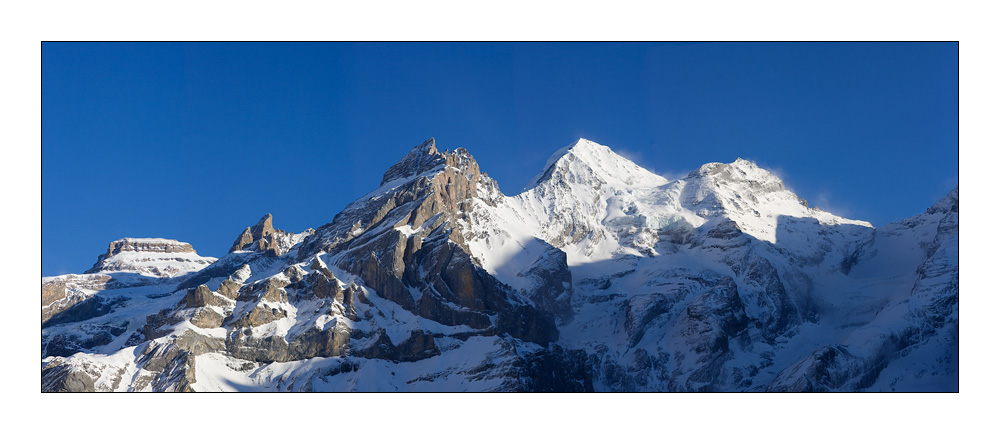 Das Blümlisalp-Massiv Foto & Bild | landschaft, berge, gipfel und grate