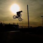 Das BMX und die Sonne