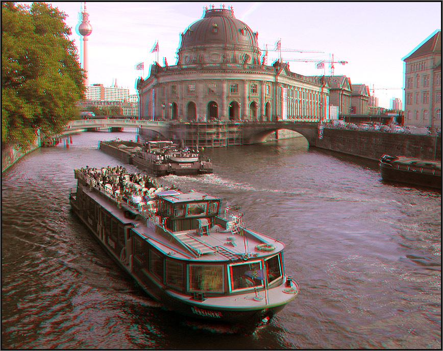 Das Bodemuseum - Berlin [3D Ananglyphe]