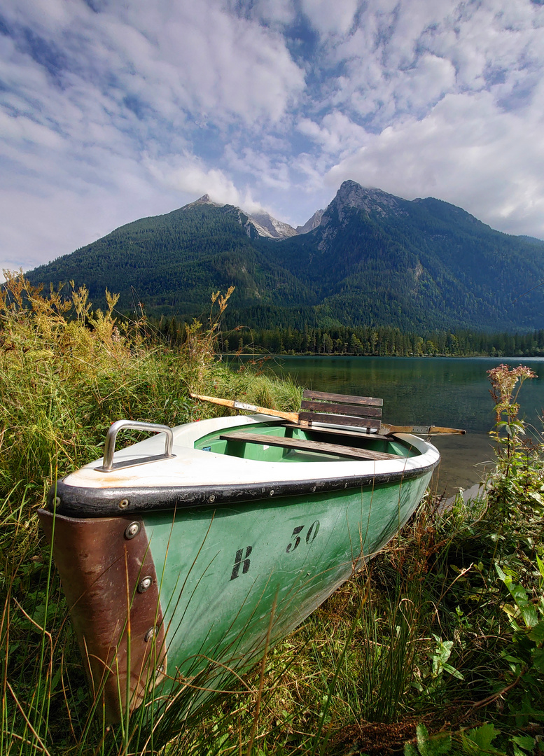 Das Boot am Hintersee