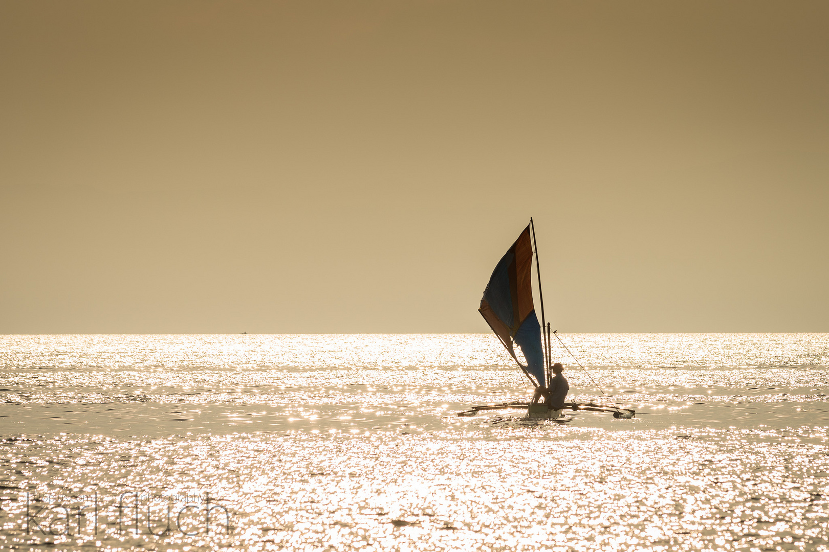 Das Boot am Meer