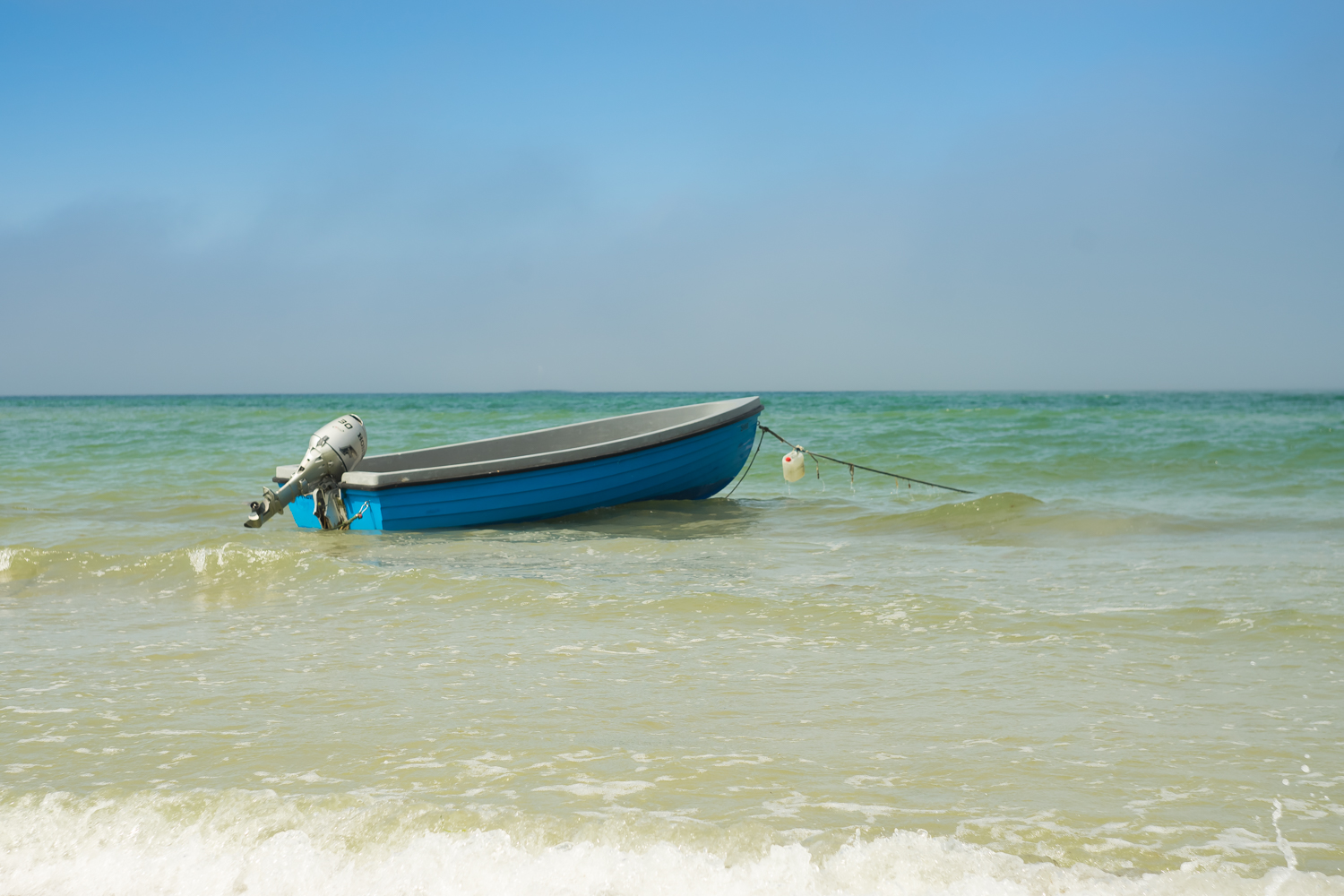 das Boot am Prerower Strand