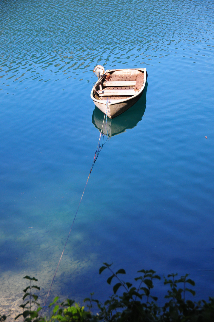 Das Boot am See