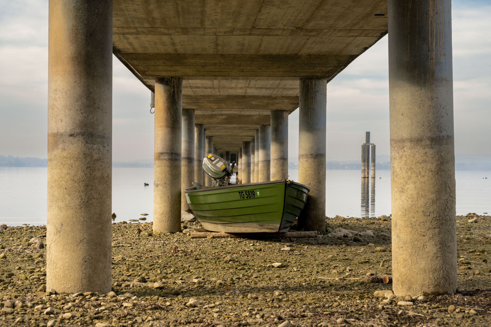 Das Boot am See